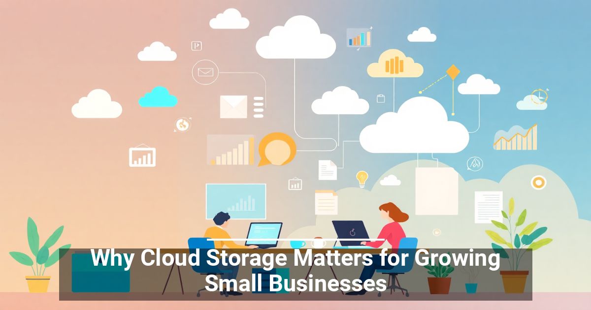 Why Cloud Storage Matters for Growing Small Businesses