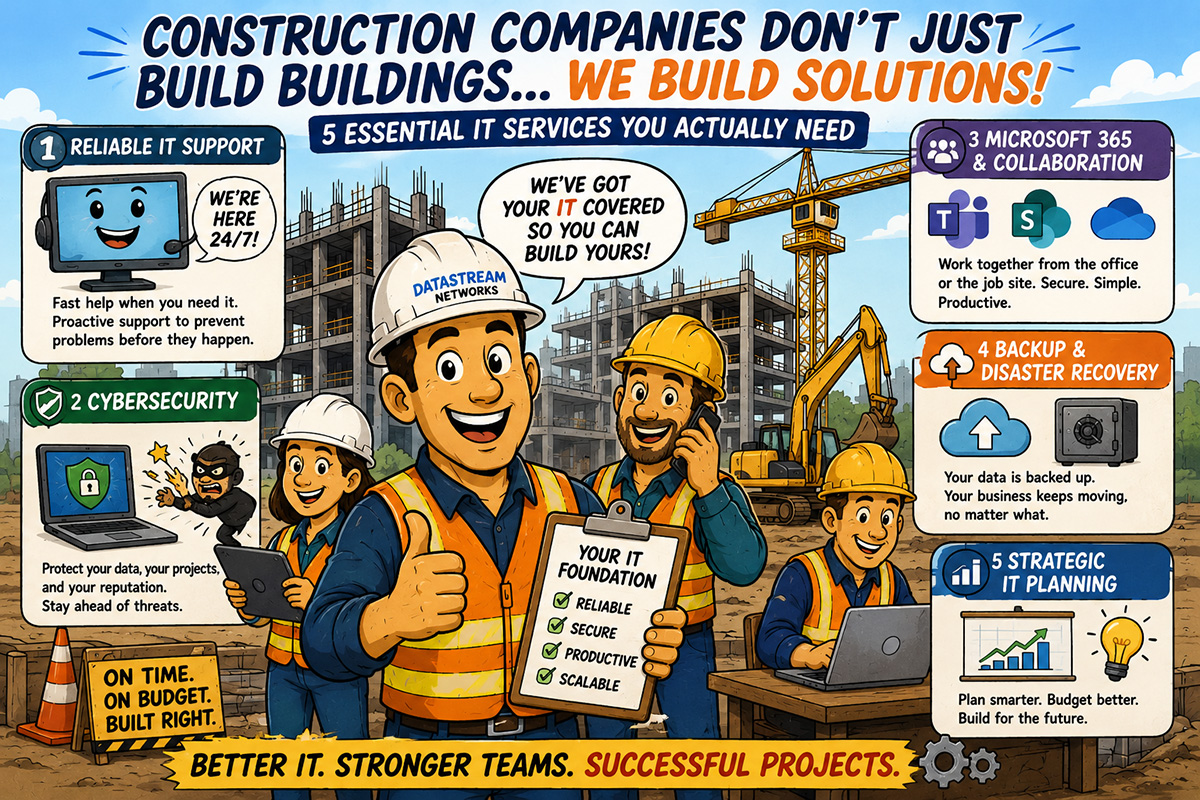 What IT Services Does a Construction Company in Nanaimo Actually Need?
